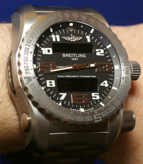 breitling emergency ii hands-on patent|breitling wrist safety.